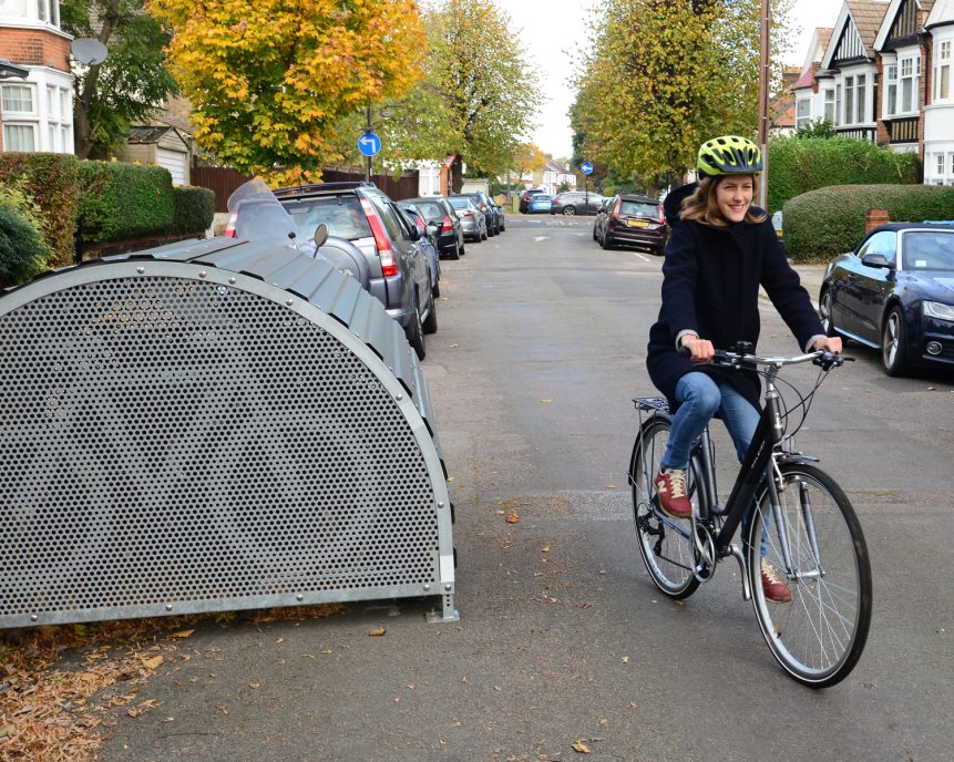 Find or request cycle parking near you