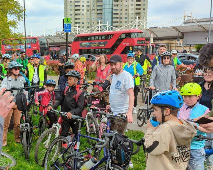 Smiles All Round for the Enfield Family Friendly Community Bike Ride
